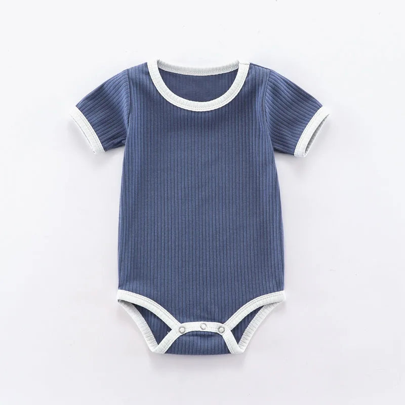 Baby bodysuits with ribbed texture – soft stretchy onesies for infants