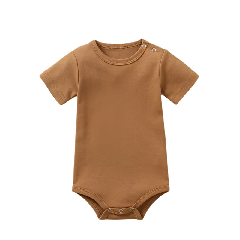 Baby bodysuits with shoulder snaps – soft easy-wear onesies for infants