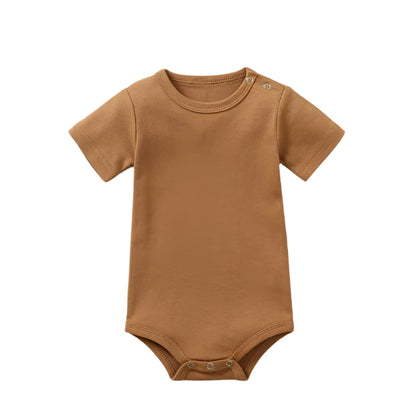 Baby bodysuits with shoulder snaps – soft easy-wear onesies for infants