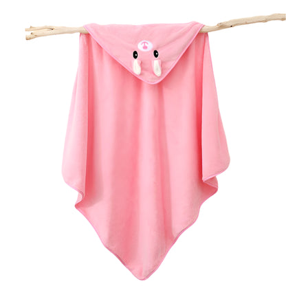 Hooded baby bath towel – soft absorbent towel with hood for infants