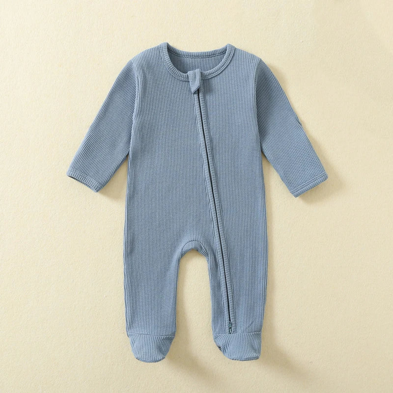Organic cotton baby rompers – soft natural onesies for newborns and infants