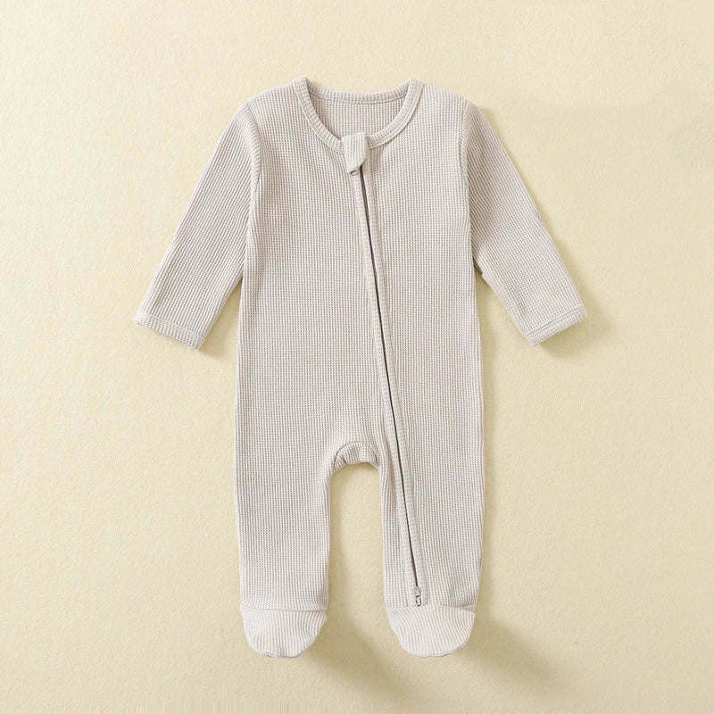 Organic cotton baby rompers – soft natural onesies for newborns and infants