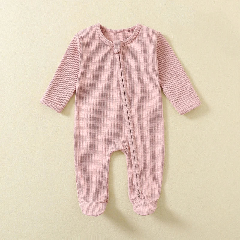 Organic cotton baby rompers – soft natural onesies for newborns and infants