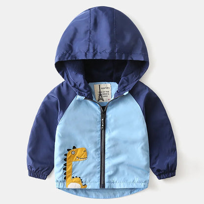 Insulated boys hooded winter jacket – waterproof warm kids jacket